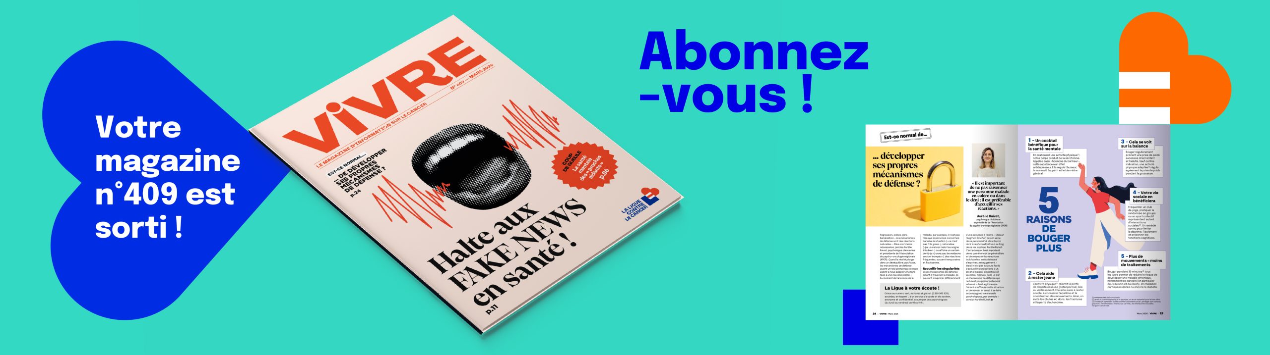 abonnement magazine VIvre
